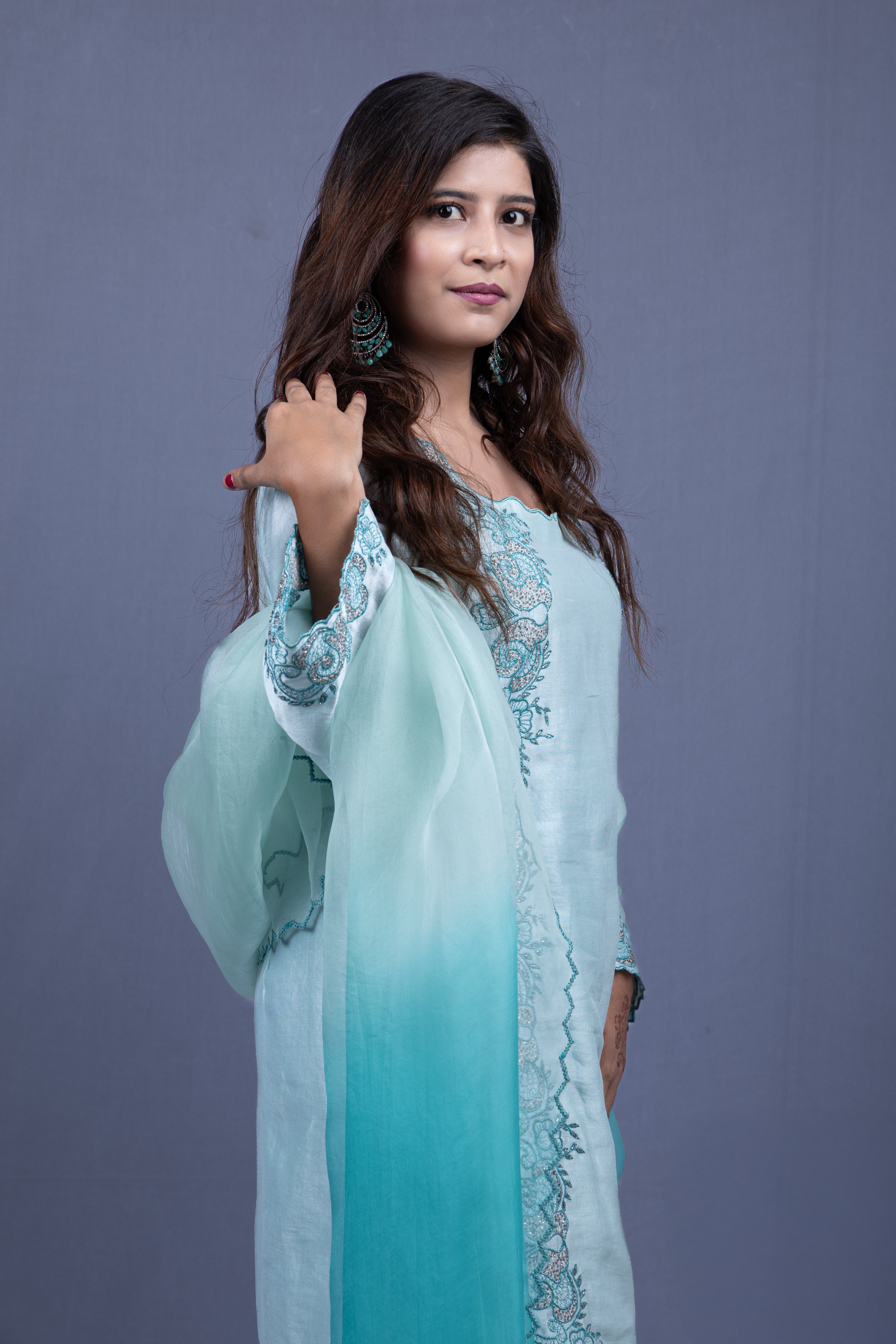 Ocean Kurta Set