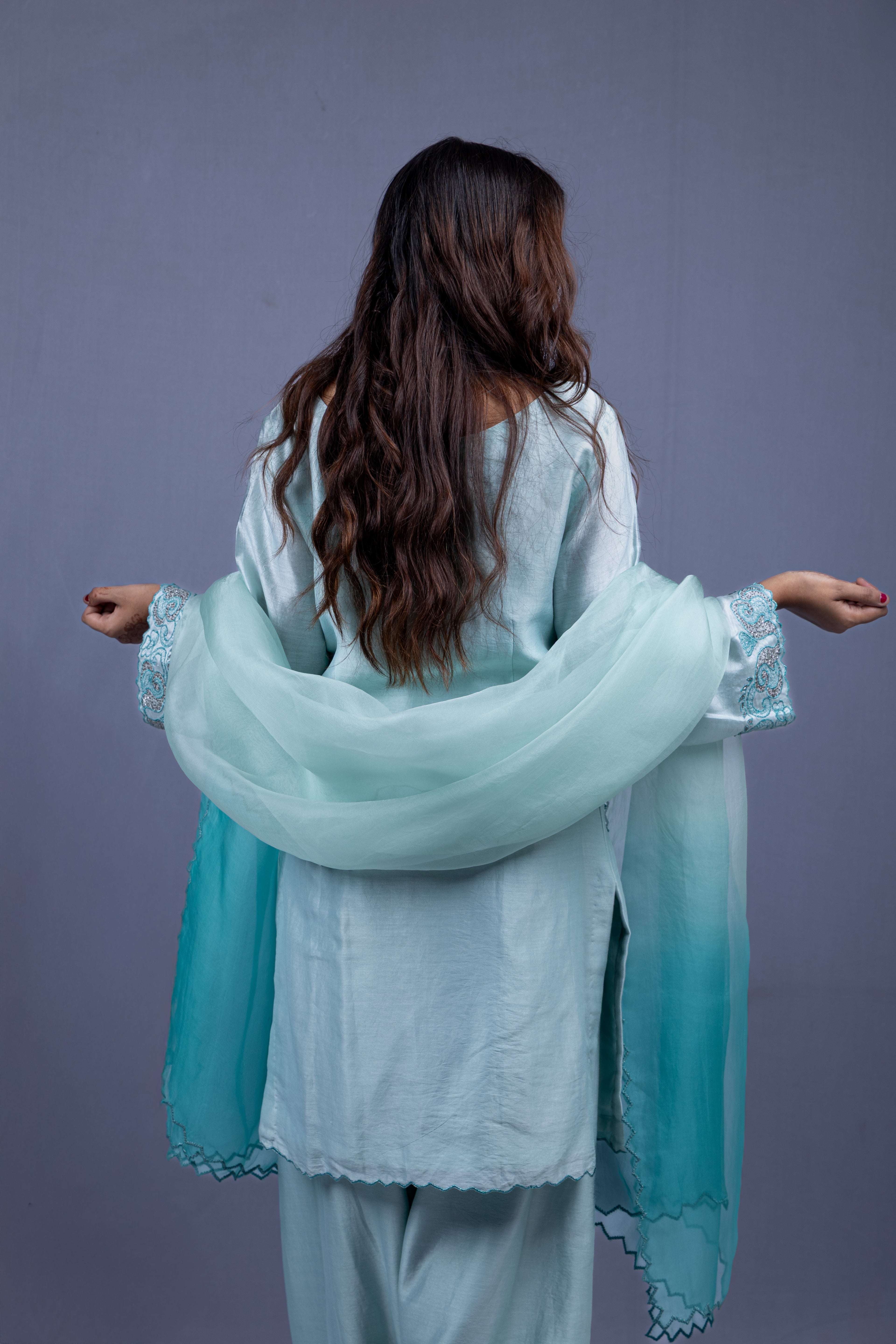 Ocean Kurta Set