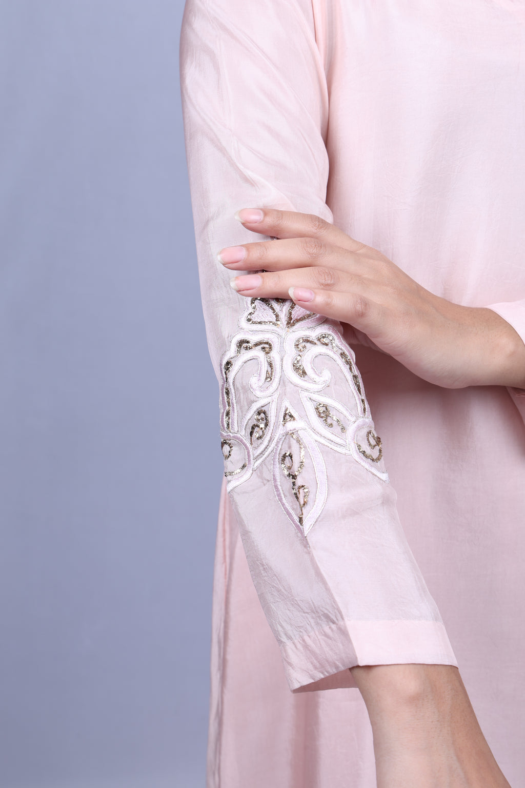 Light Pink Kurta Set