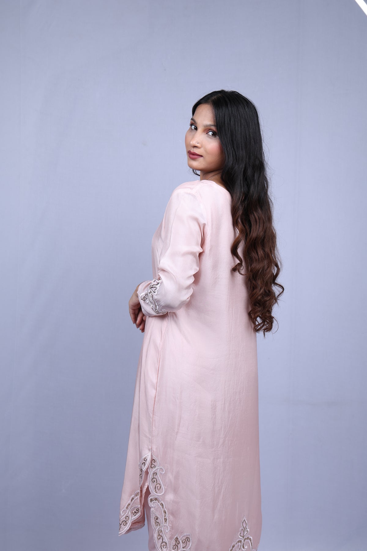 Light Pink Kurta Set