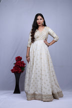 White Kurta Set with Dupatta