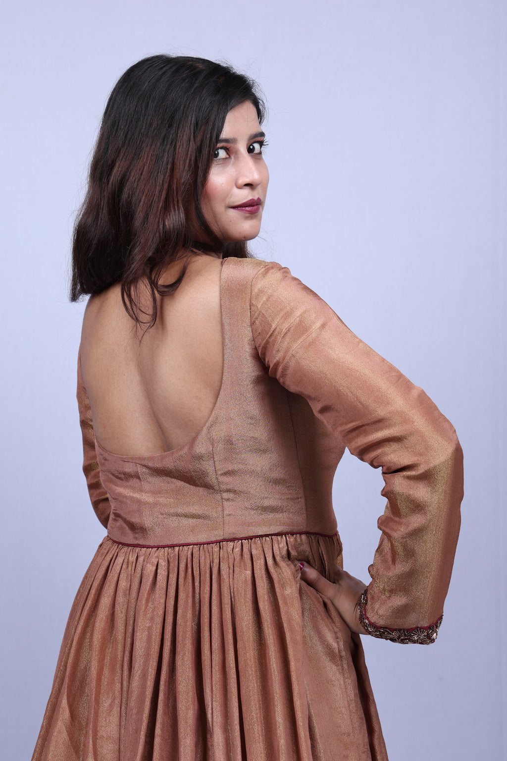 Brown Kurta Set