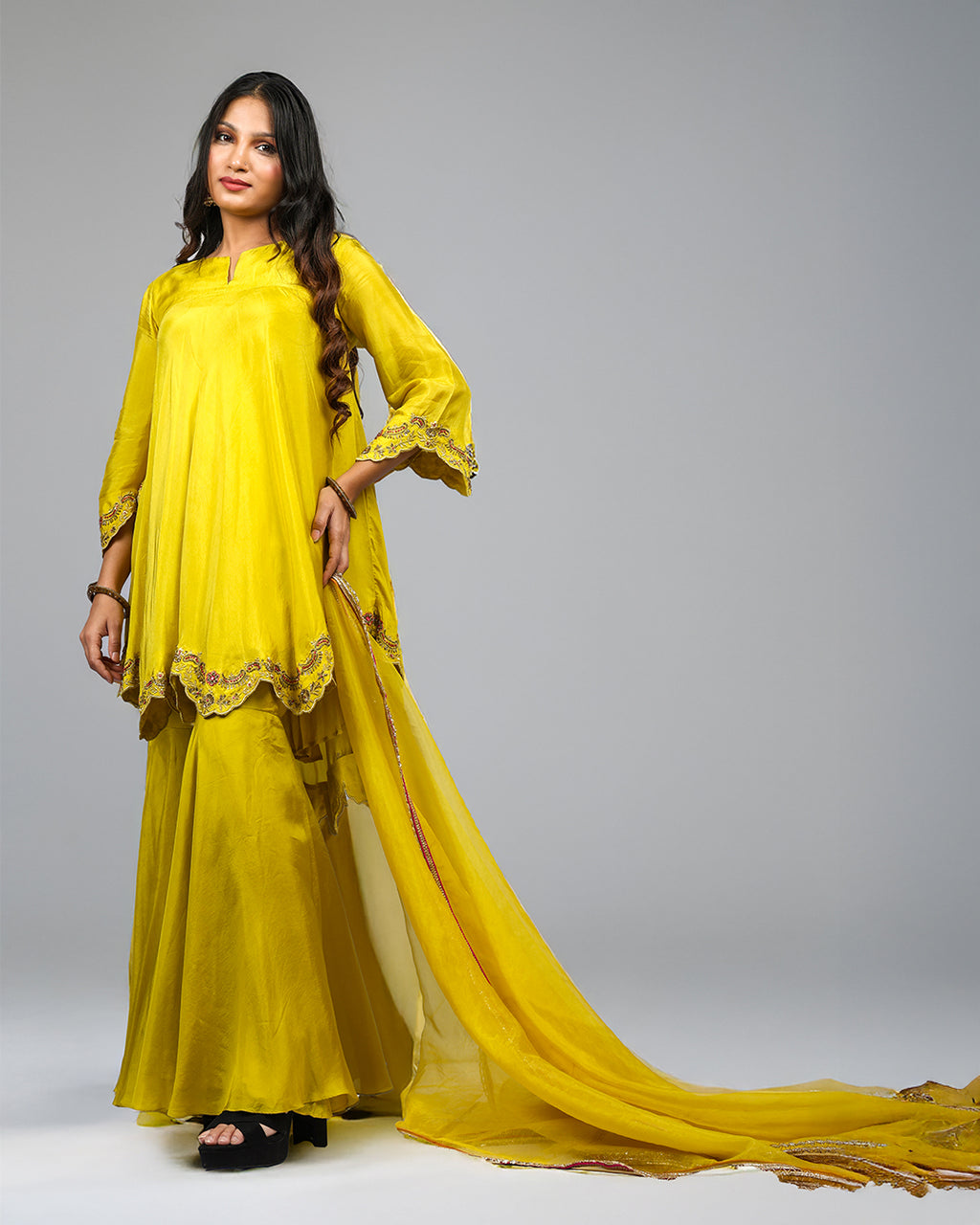 Yellow Ladies Suit